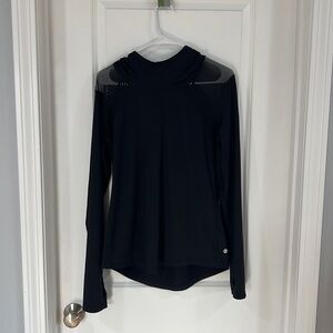 Black Zella athletic hoodie light weight